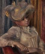 Pierre-Auguste Renoir Woman with a Hat china oil painting artist